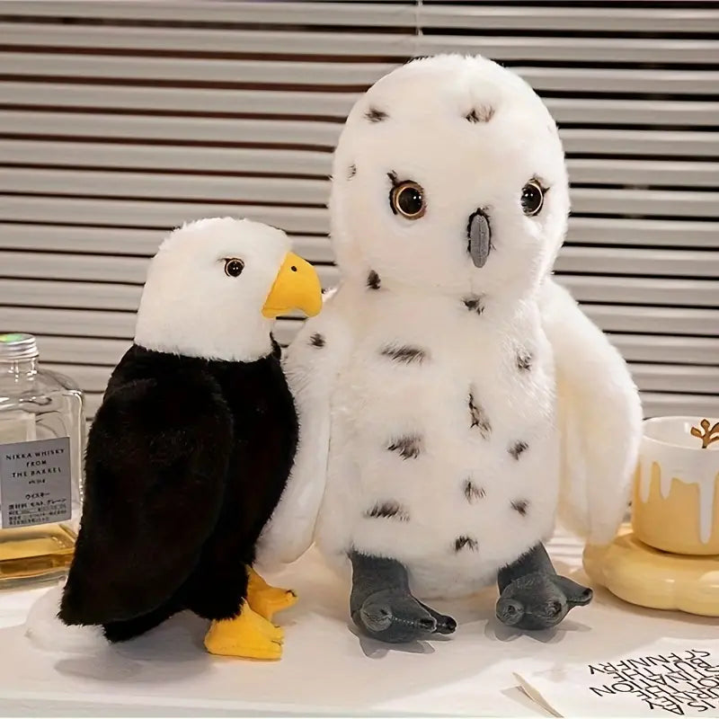 Owl Eagle Whitehead Eagle Eagle Owl Plush Toy Doll Decoration