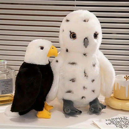 Owl Eagle Whitehead Eagle Eagle Owl Plush Toy Doll Decoration