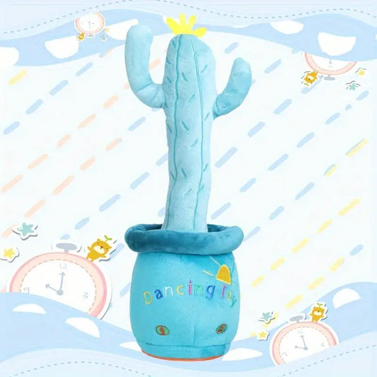 Flower Pot Cactus Toy Can Sing Can Learn To Talk Can Wiggle Cactus (without Batteries)