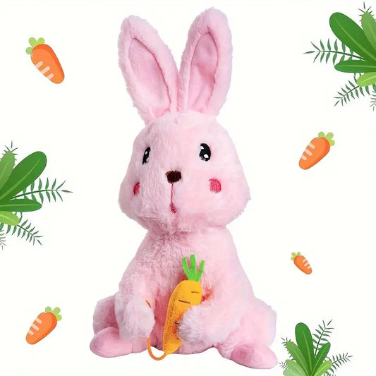 Food Rabbit Can Sing Can Learn To Talk Funny Electric Stuffed  (without Batteries)