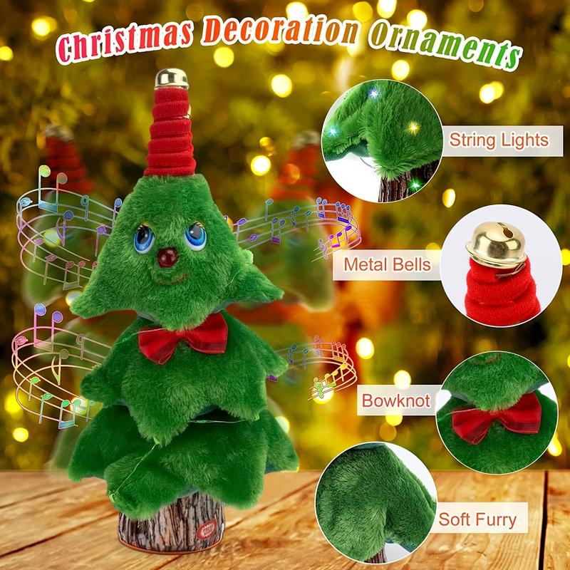 Christmas Dancing Toy Talking Singing Plush Toy