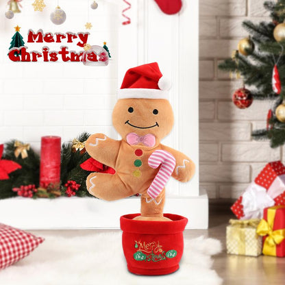 Christmas Dancing Toy Talking Singing Plush Toy