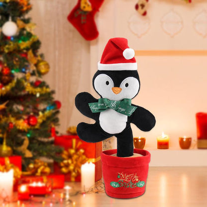 Christmas Dancing Toy Talking Singing Plush Toy